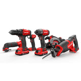 CRAFTSMAN V20 6-Tool 20-volt Max Power Tool Combo Kit with Soft Case (2-Batteries Included and Charger Included)