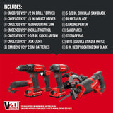 CRAFTSMAN V20 6-Tool 20-volt Max Power Tool Combo Kit with Soft Case (2-Batteries Included and Charger Included)