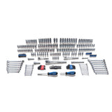 Kobalt 250-Piece Standard (SAE) and Metric Combination Polished Chrome Mechanics Tool Set (1/4-in; 3/8-in)