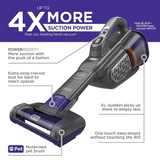 BLACK+DECKER  dustbuster AdvancedClean+ 20-Volt Cordless Handheld Vacuum