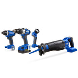Kobalt 4-Tool 24-Volt Max Brushless Power Tool Combo Kit with Soft Case (1-Battery Included and Charger Included)