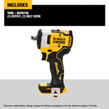 DEWALT 20-volt Max Variable Speed Brushless 12-in square Drive Cordless Impact Wrench