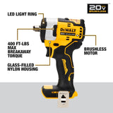 DEWALT 20-volt Max Variable Speed Brushless 12-in square Drive Cordless Impact Wrench