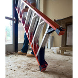 Werner  NXT1A Fiberglass 10-ft Type 1A- 300 lbs. Capacity Step Ladder