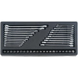 CRAFTSMAN 308-Piece Standard (SAE) and Metric Combination Polished Chrome Mechanics Tool Set (1/4-in; 3/8-in)