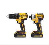 DEWALT  2-Tool 20-Volt Max Brushless Power Tool Combo Kit with Soft Case (2-Batteries and charger Included)