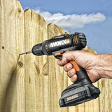 WORX WG907 Trimmer 20-volt Lithium-Lon 3/8” Cordless Drill Gt 3.0. Cobo Kit WG907