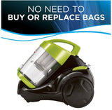 BISSELL Zing Bagless Canister Vacuum Cleaner 2156A Green