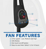Lasko 18" Cyclone Pedestal Fan #1843