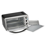 Toastmaster TM-183TR, 6-Slice Toaster Oven, Silver
