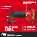 CRAFTSMAN V20 6-Tool 20-volt Max Power Tool Combo Kit with Soft Case (2-Batteries Included and Charger Included)